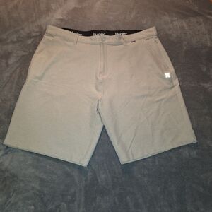 Hurley Hybrid Spacedye Walk Shorts Bermuda Jaspeada Tan Shorts size 40